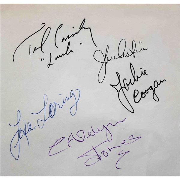 Addams Family signature slip