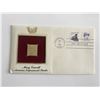 Image 1 : Mary Cassatt American Impressionist Painter Gold Stamp Replica First Day Cover