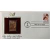 Image 1 : Helen Keller, Anne Sullivan Educating The Handicapped Gold Stamp Replica First Day Cover