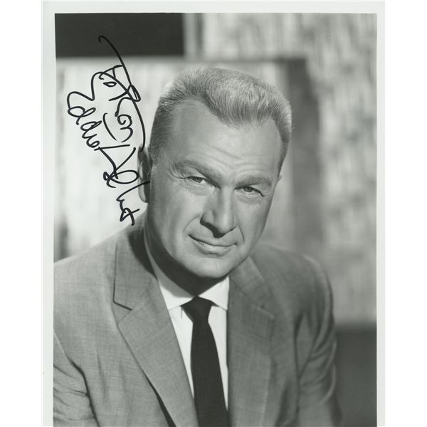 Eddie Albert signed photo