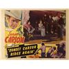 Image 1 : Sunset Carson Rides Again signed lobby card