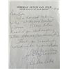 Image 1 : Actress Deborah Dutch signed note