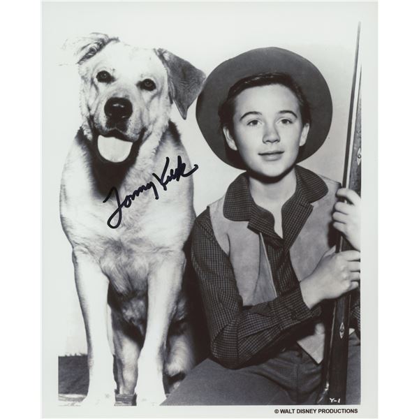 Tommy Kirk signed movie photo