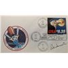 Image 1 : Patrick "Pat" Forrester Signed NASA 25th Anniversary Challenger First Day Cover