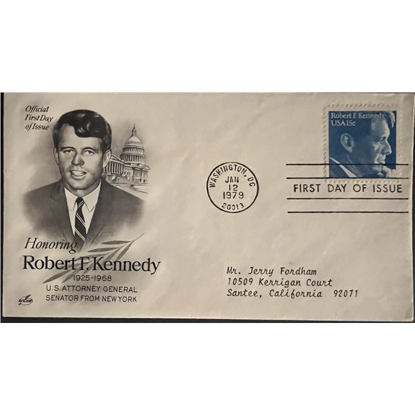 Robert F. Kennedy commemorative FDC