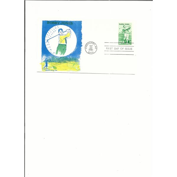 Bobby Jones - First Day Cover - Pinehurst, NC - 1981