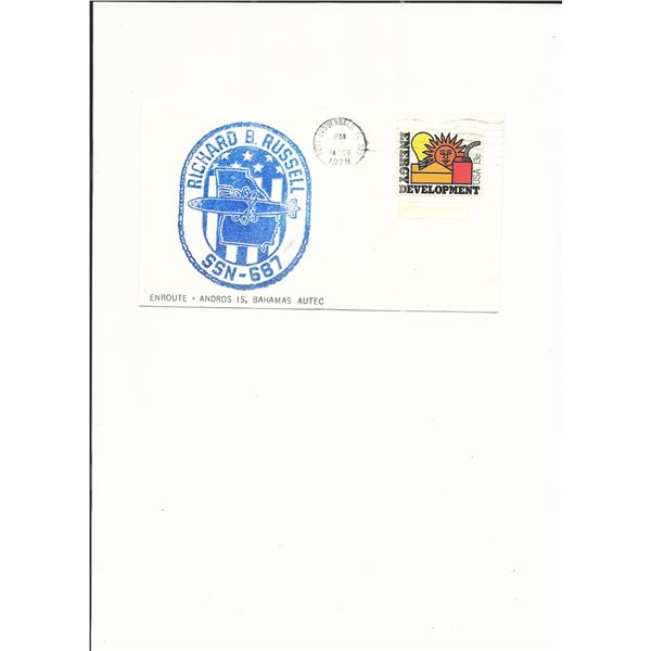 U.S.S. Richard B. Russell (SSN-687) - First Day Cover - 1978