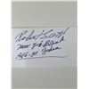 Image 1 : Baseball player Robert Scott autograph note
