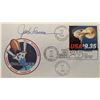 Image 1 : Jack Lousma Signed NASA 25th Anniversary Challenger First Day Cover