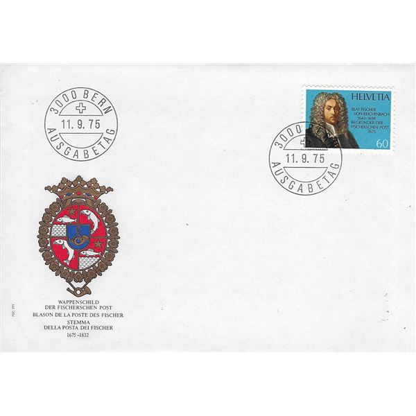 Swiss - First Day Cover - 1975