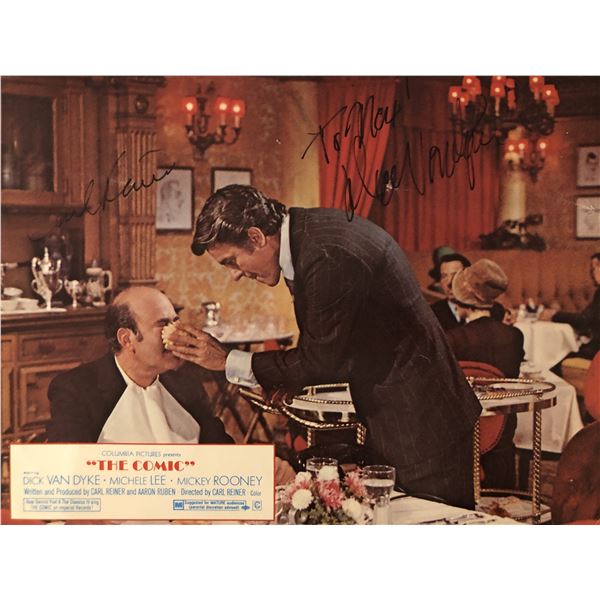 The Comic signed lobby card