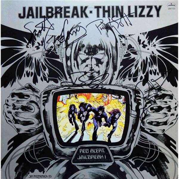 Thin Lizzy signed Jailbreak album