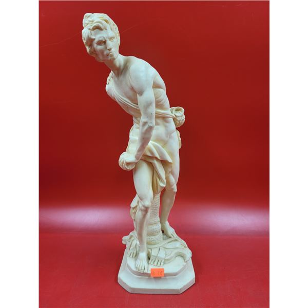 A. Santini David & Goliath Sculpture Made in Italy