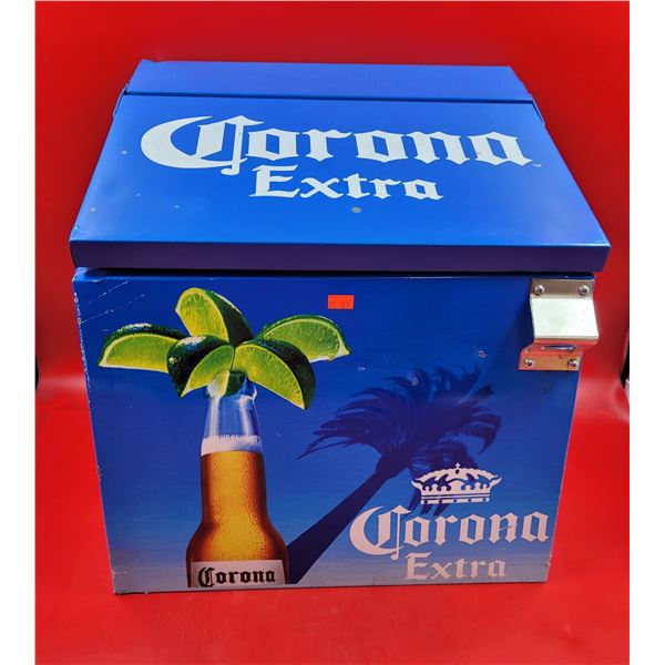 Metal Corona Beer Advertising Cooler