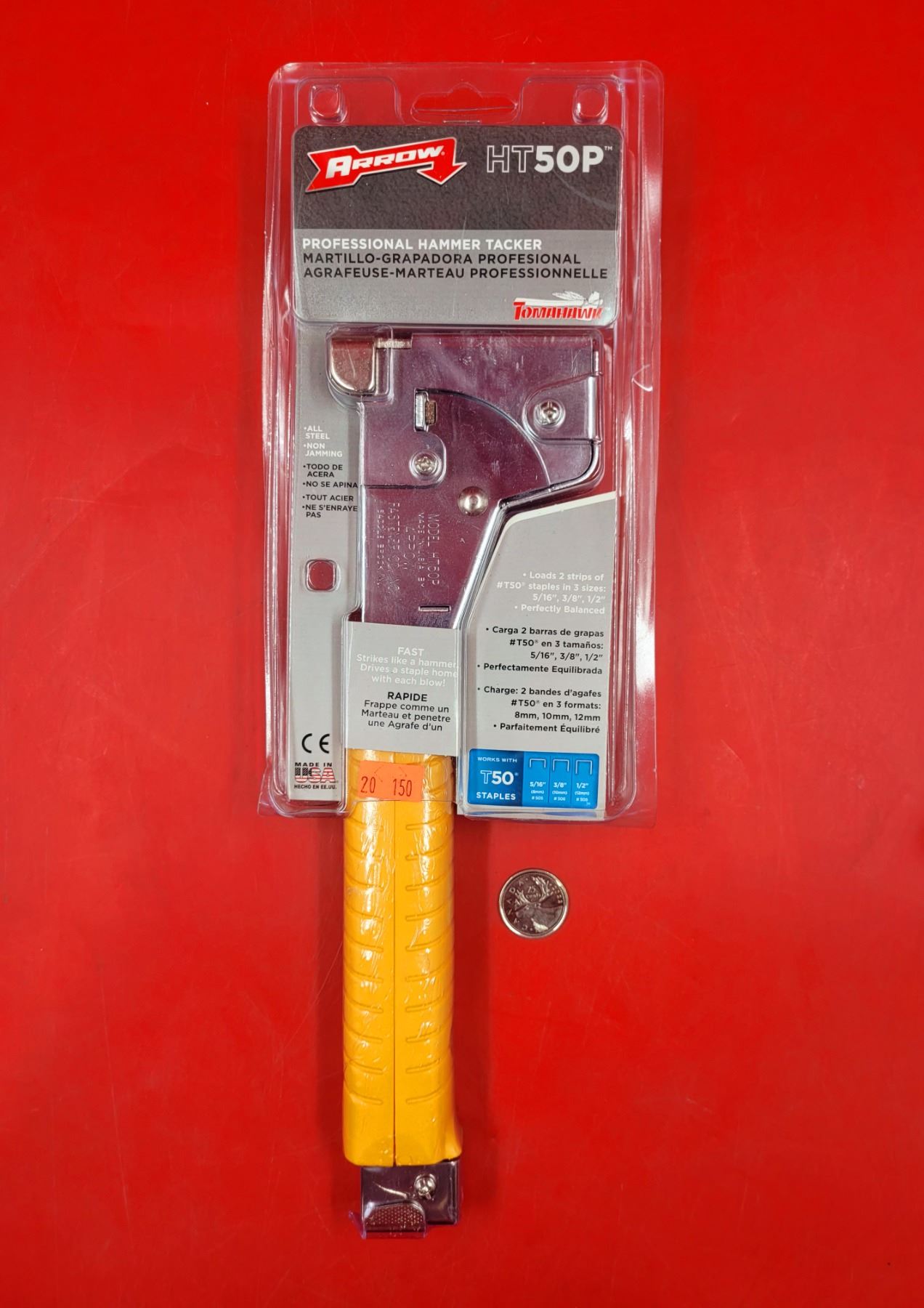 *NEW* Arrow HT-50P Professional Hammer Tacker