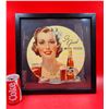 Image 1 : VTG Framed Hires Root Beer Cardboard Advertising Sign