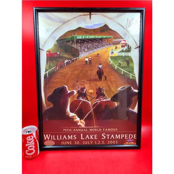 Framed & Signed Williams Lake Stampede Print