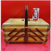 Image 1 : VTG Wooden Sewing Box