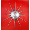 Image 1 : George Nelson Starburst Wall Clock