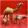 Image 1 : VTG Leather Camel Décor