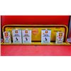 Image 1 : VTG Shell Shelf w/ Shell Lighter Fluid & Spot Remover Tins