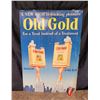 Image 1 : VTG Old Gold Cigarette Advertising Cardboard Sign