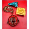Image 1 : 4 VTG Pottery Ashtrays