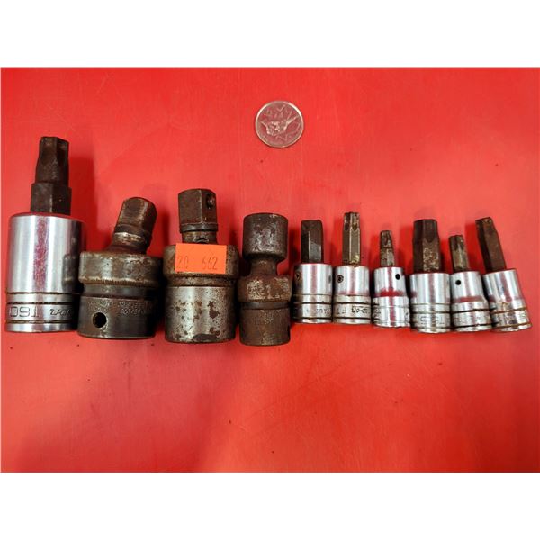 Snap-On Assorted Sockets