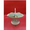 Image 1 : VTG Metal Decor w/ Crystal Lighting Accents