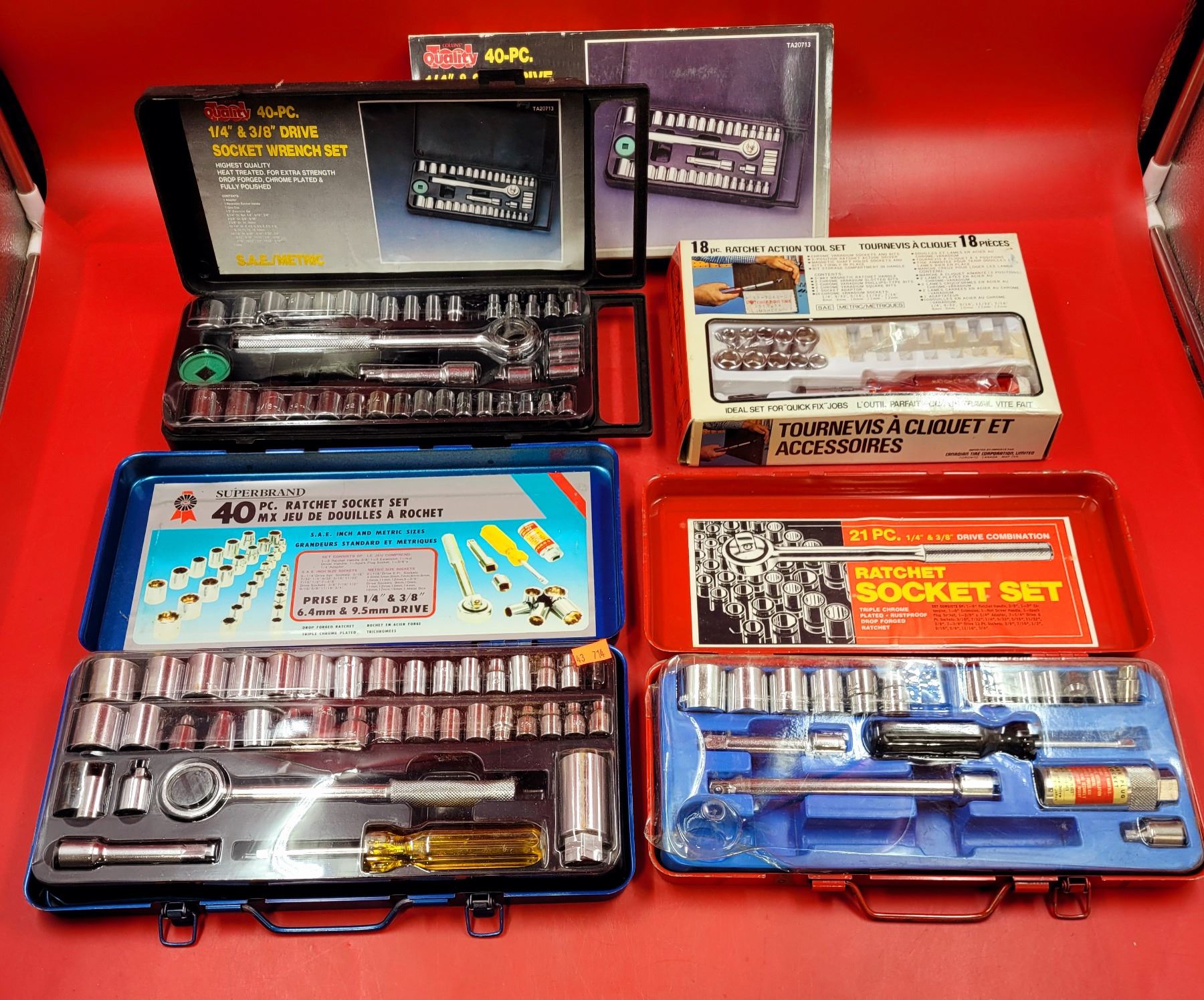 Ratchet & Socket Sets