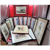Image 1 : Large Lot of VTG Framed Soldier Prints