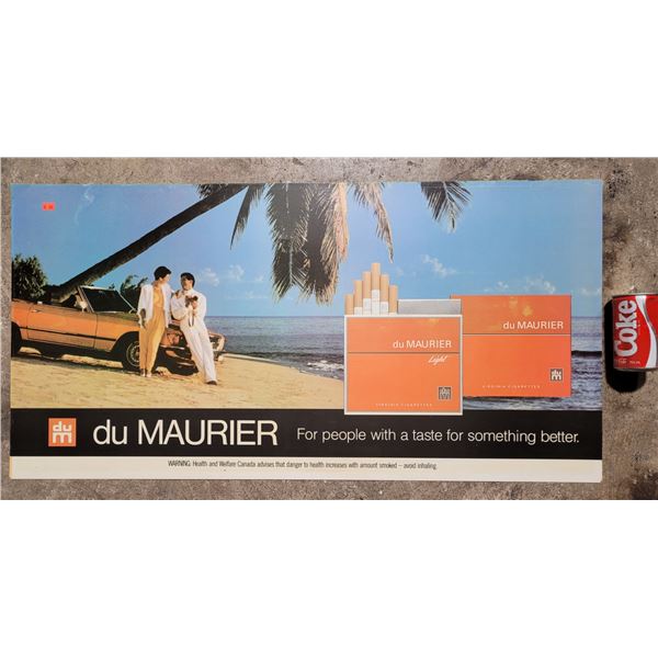 VTG Du Maurier Advertising Sign