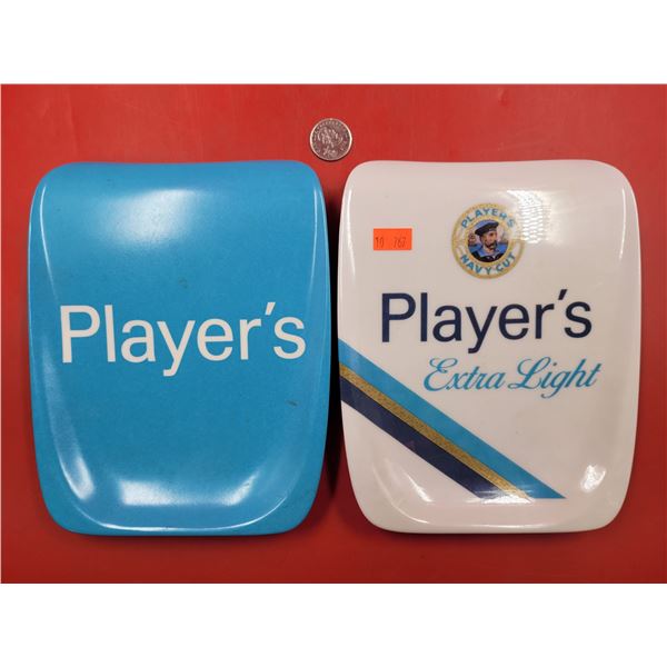 2 VTG Player's Ashtrays Made in Canada