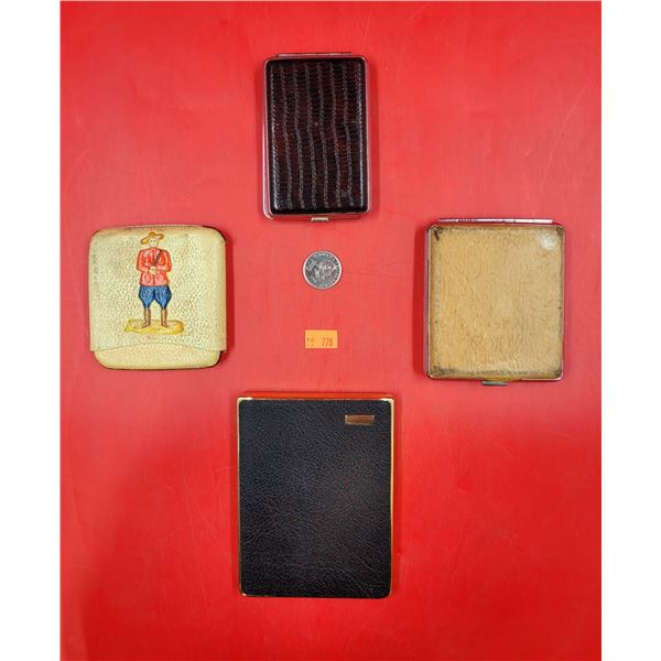 VTG Leather Cigarette Cases