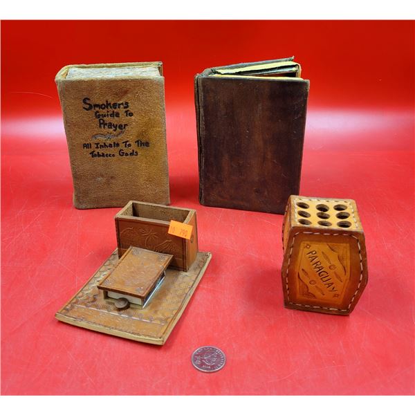 VTG Lot Of Unique Cigar Holders