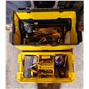 Image 2 : Stanley Rolling Toolbox w/ Assorted Tools