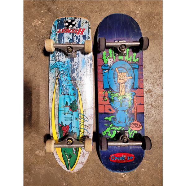 Hstreet & Creature Skateboard Decks