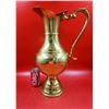 Image 1 : VTG Heavy Solid Brass Vase/Pitcher