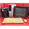 Image 1 : VTG Atari Keyboard & Mouse, Dell Computer & Monitor & Edifier