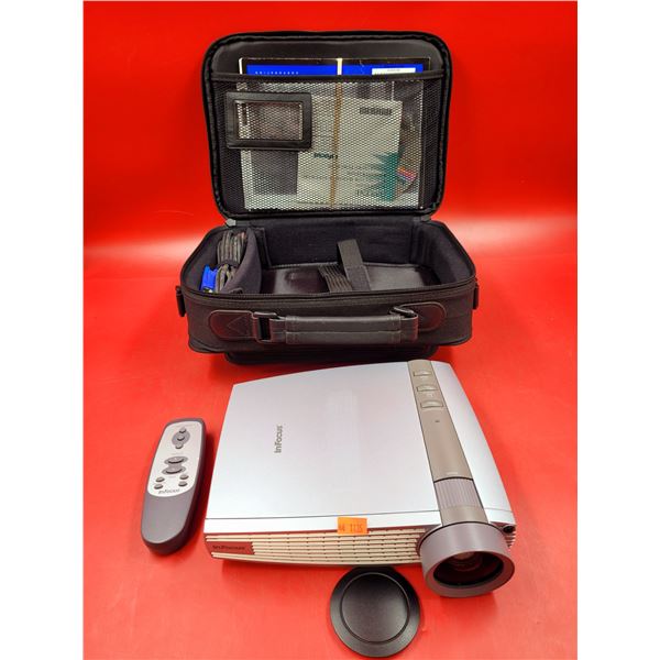 Infocus Projector w/ Case & Accessories