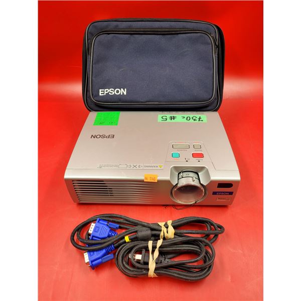 Espon Projector w/ Case & Cords