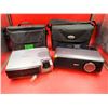 Image 1 : Acer & Mitsubishi Projectors w/ Cases