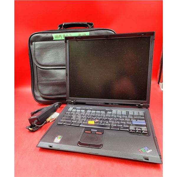 IBM ThinkPad Laptop w/ Case & Cord