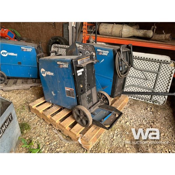 (2) MILLERMATIC 252 WELDERS (1) FOR PARTS