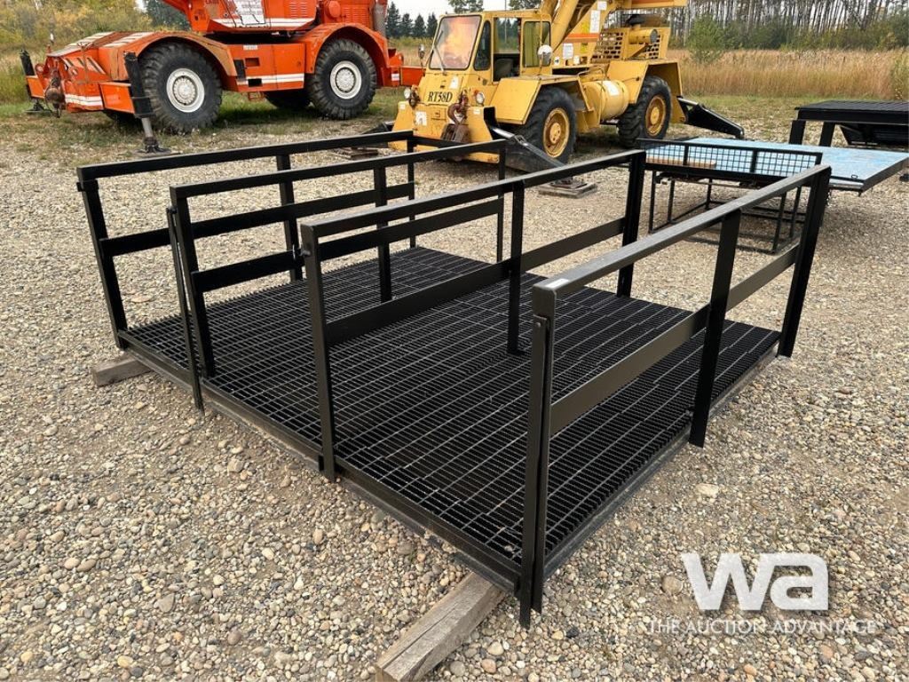 STEEL BOTTLE CONTAINMENT RACK - Weaver Bros. Auctions Ltd.