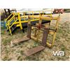 Image 1 : HD PALLET FORKS TO FIT CASE W20 LOADER