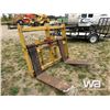 Image 2 : HD PALLET FORKS TO FIT CASE W20 LOADER