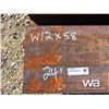 Image 5 : (1) PCS W12X58  24 FT. LENGTH