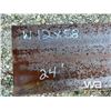 Image 7 : (1) PCS W12X58  24 FT. LENGTH