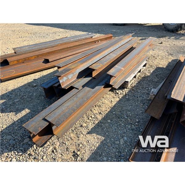 PALLET OF W6 & W8 WIDE FLANGE